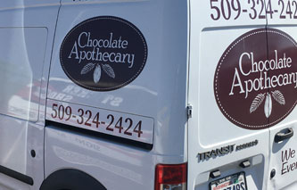 Van Graphics: Chocolate Apothecary